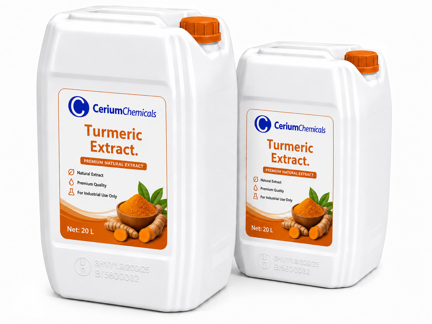 Turmeric Extract in Cerium Chemicals packaging