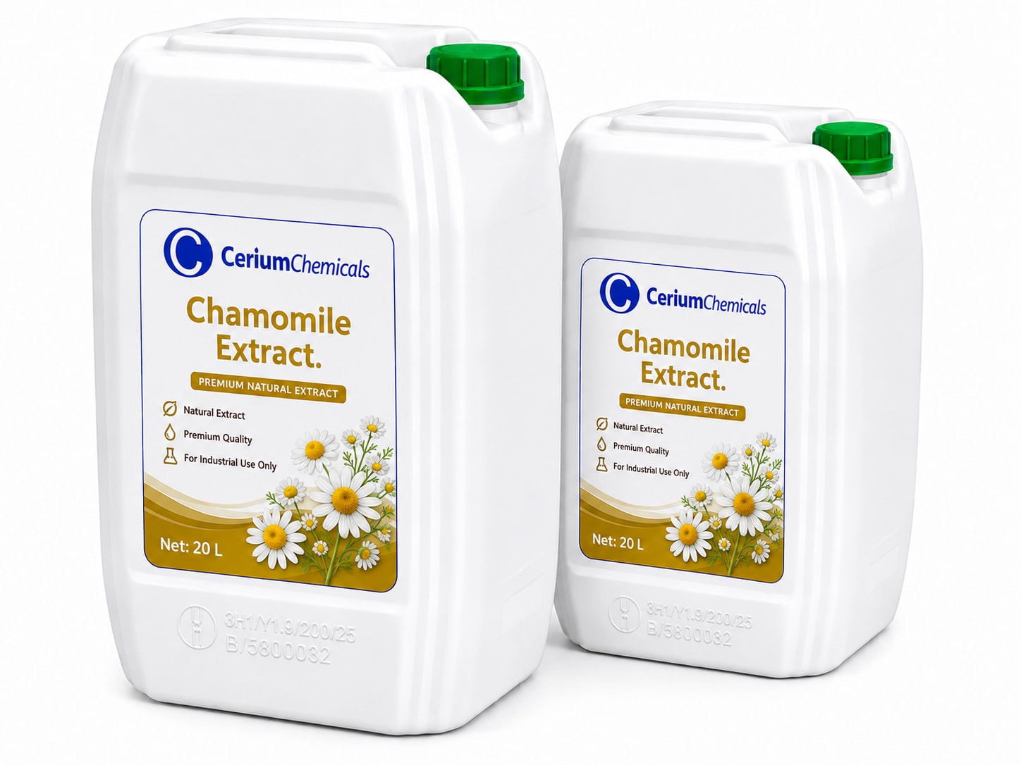 Chamomile Extract in Cerium Chemicals packaging