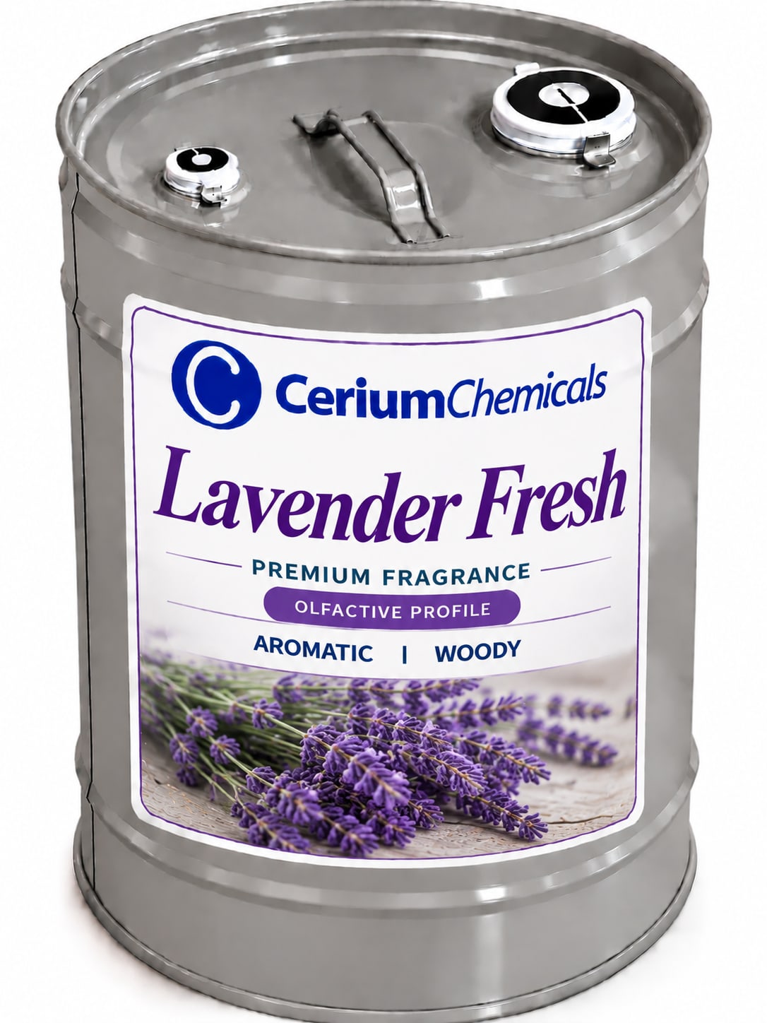 Lavender Fresh in Cerium Chemicals packaging