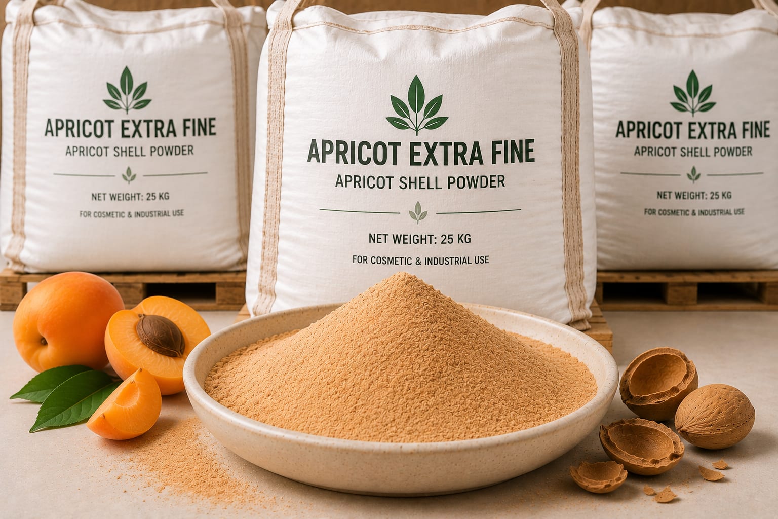 Apricot Scrub Extra Fine in Cerium Chemicals packaging