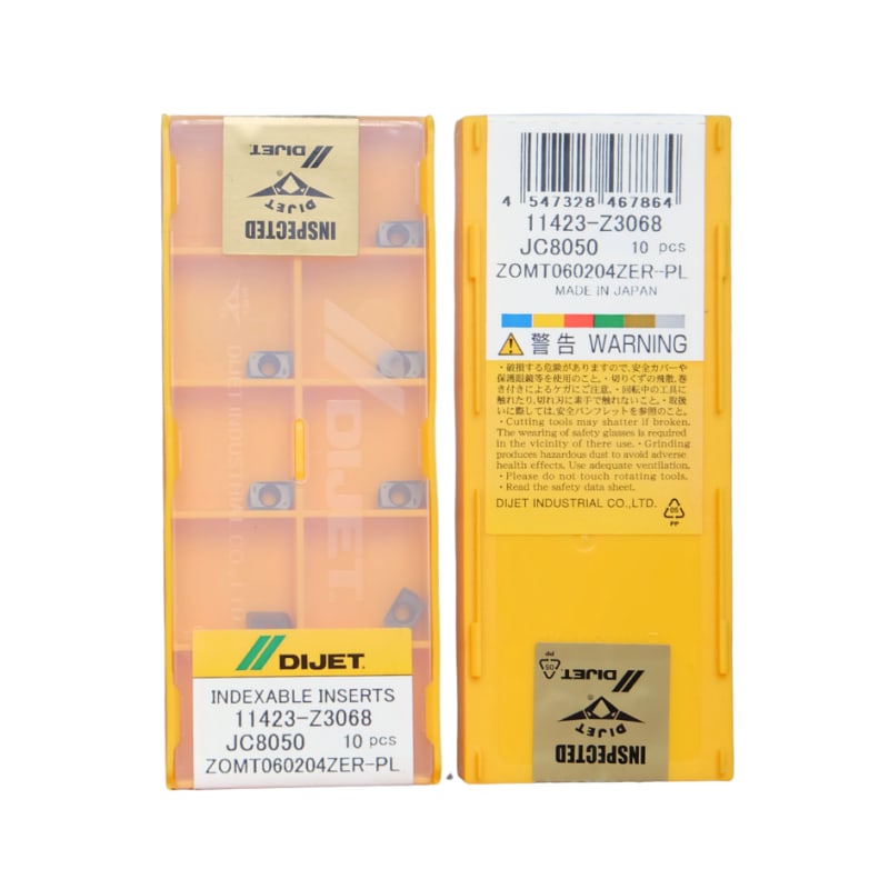 Mảnh dao phay ZOMT060204ZER-PL-JC8050