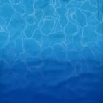 A blue gradient background with a light blue water ripple pattern transitioning from light blue to dark blue.