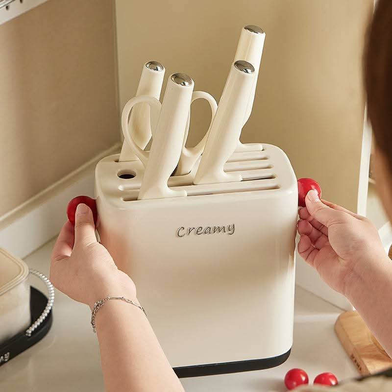 High Quality Multifunction Kitchen Knife Holder (7 Slot) view 3