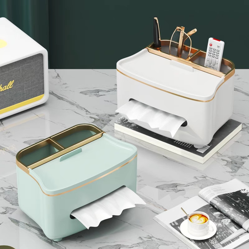 đ§ģ Premium Multifunction Tissue Box & Organizer view 4