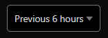 Filtro de requests en las últimas 6 horas