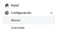 Configuración básica en Facebook Developers