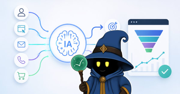 Póster del artículo Ingeniería de la IA: cómo los algoritmos predictivos optimizan la automatización de los flujos de venta