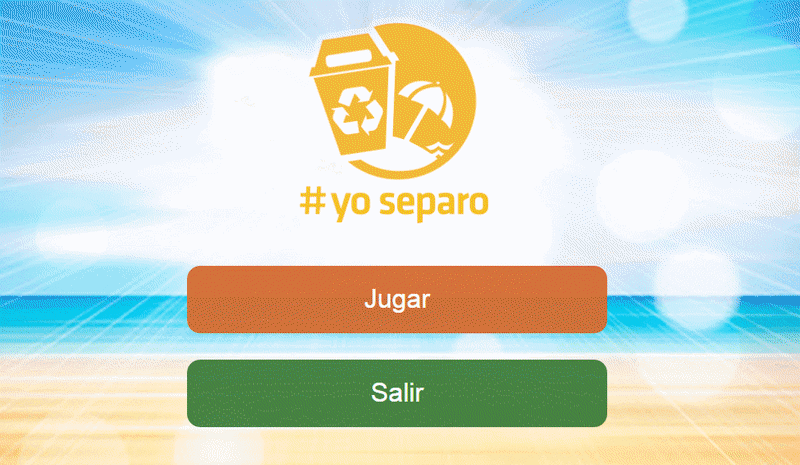 Breve demo de la aplicación de Reciclaje