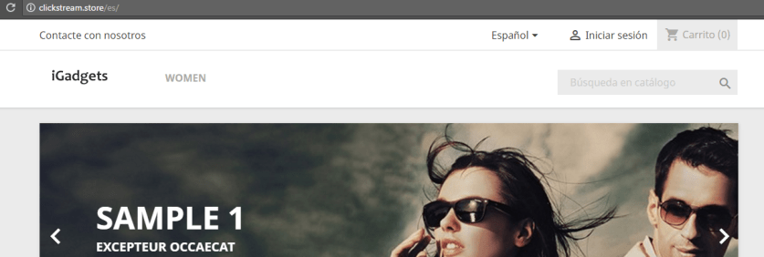 Final result after associating the domain with the droplet