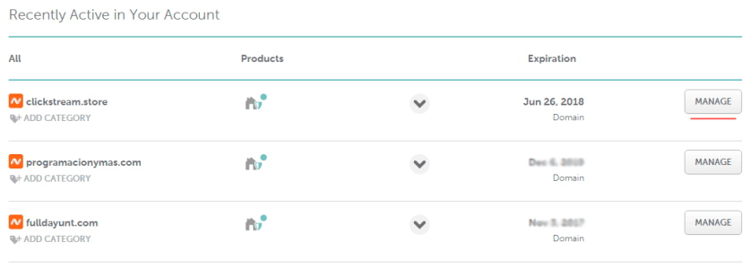 Manage a domain on Namecheap