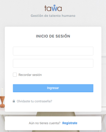 Inicio de sesión y registro