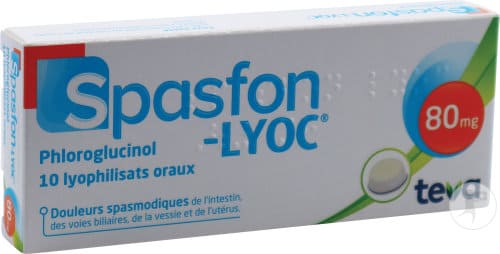 A box of Spasfon