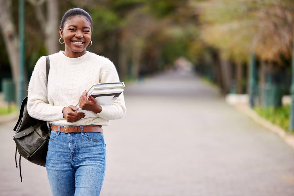 Student going on a scholarship