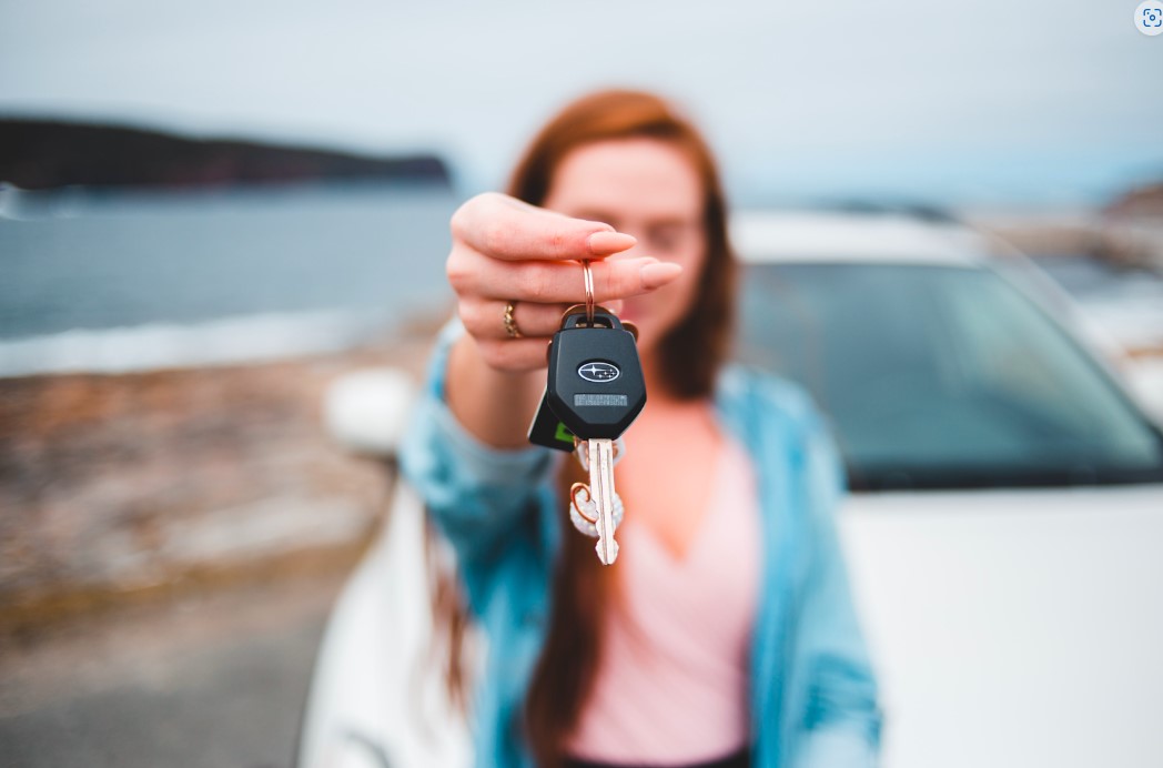 Giving out car loan keys