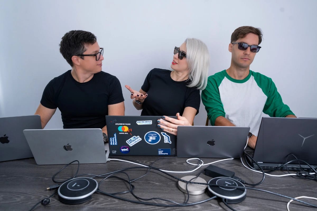 Expert AI and engineering specialists collaborating