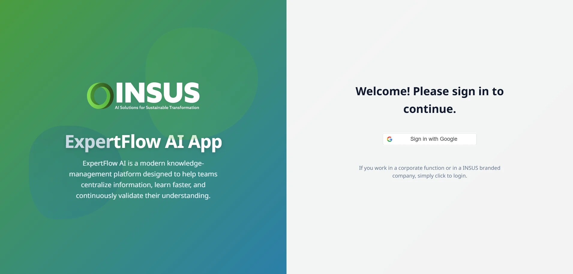 ExpertFlowAI product demo — click to play