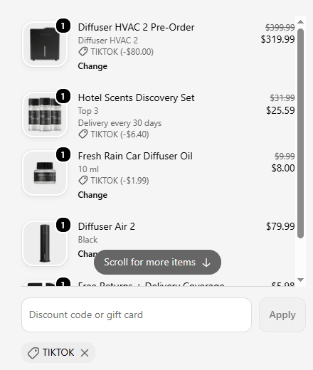 Discount Code