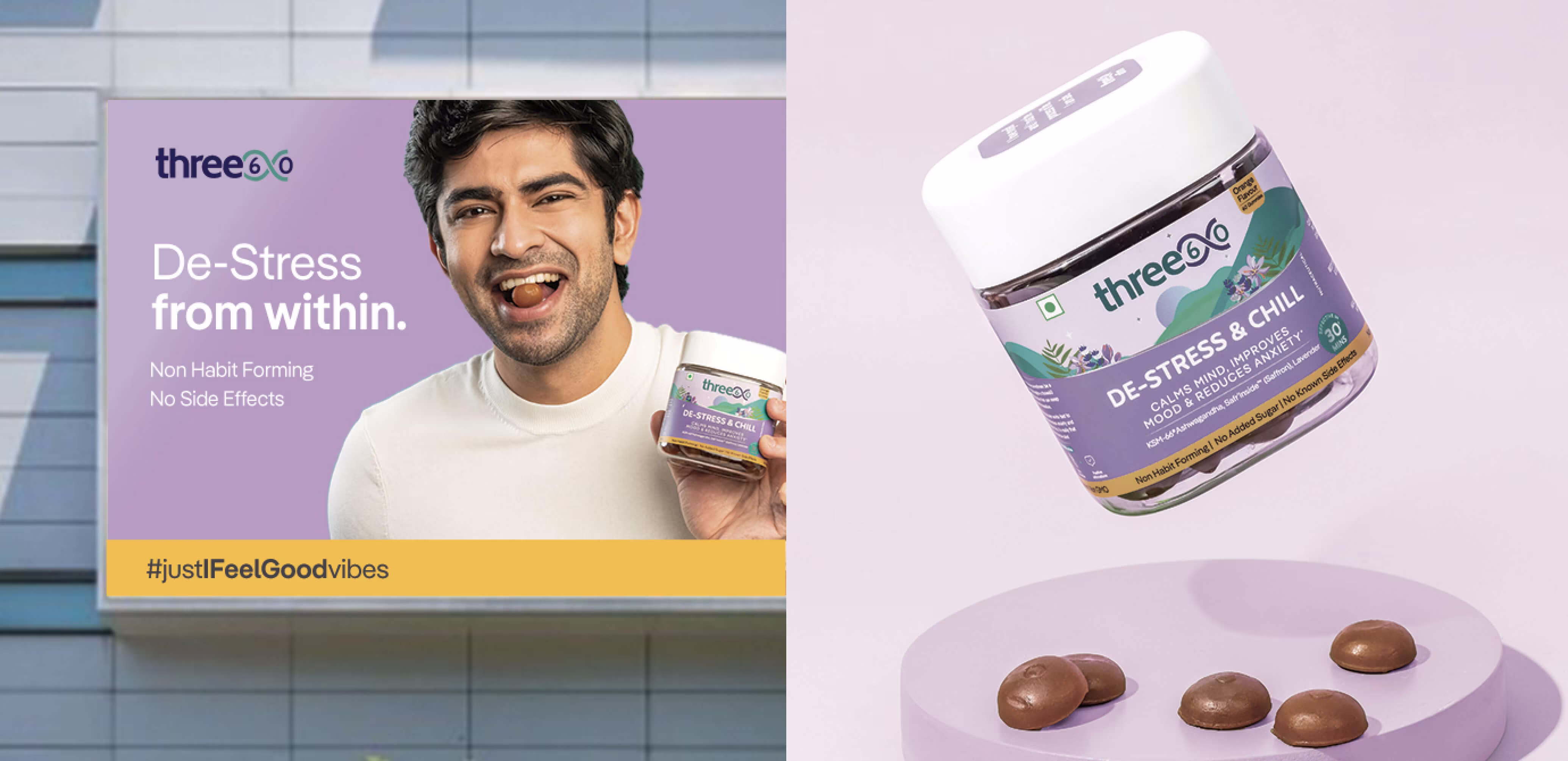 Three60 – Packaging showcase and product range