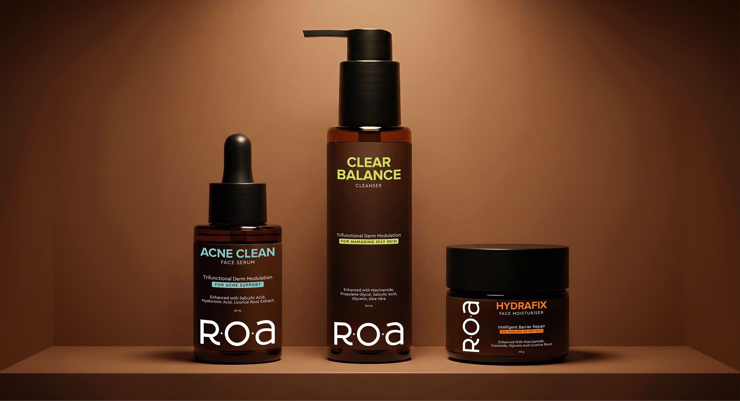 ROA – Packaging redesign & visual hierarchy