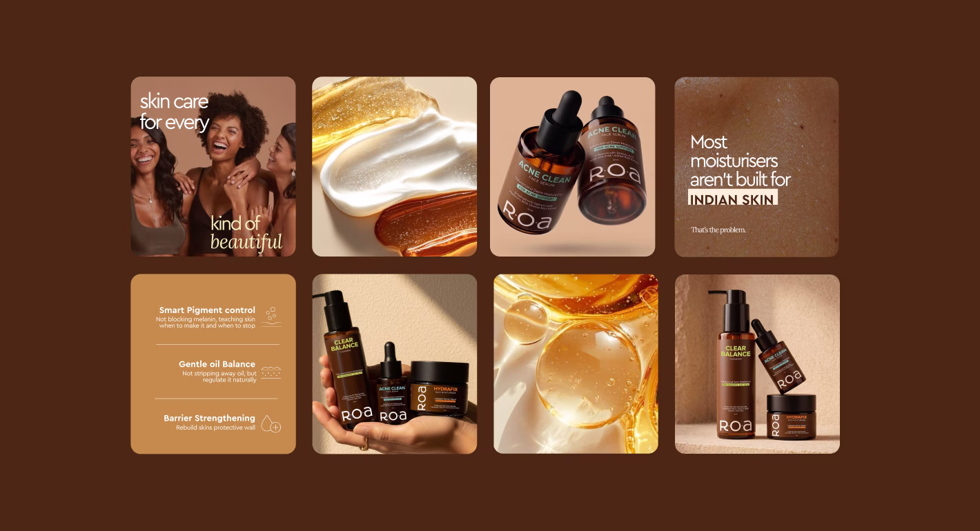 ROA – Packaging design and detail visual