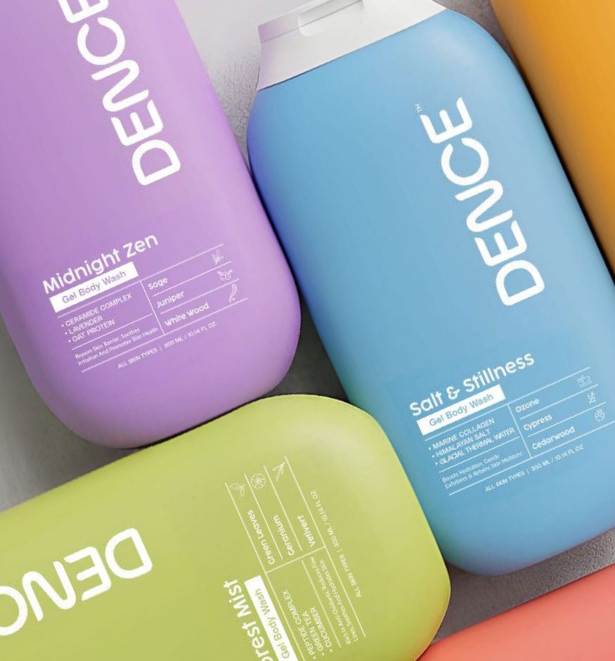 Dence – Packaging visual angle