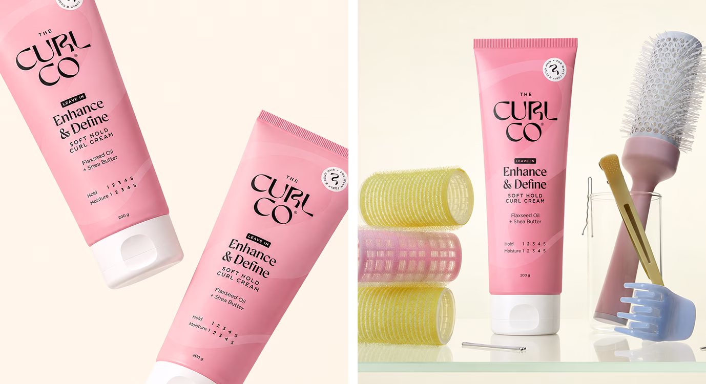 The Curl Co – Packaging design and detail visual