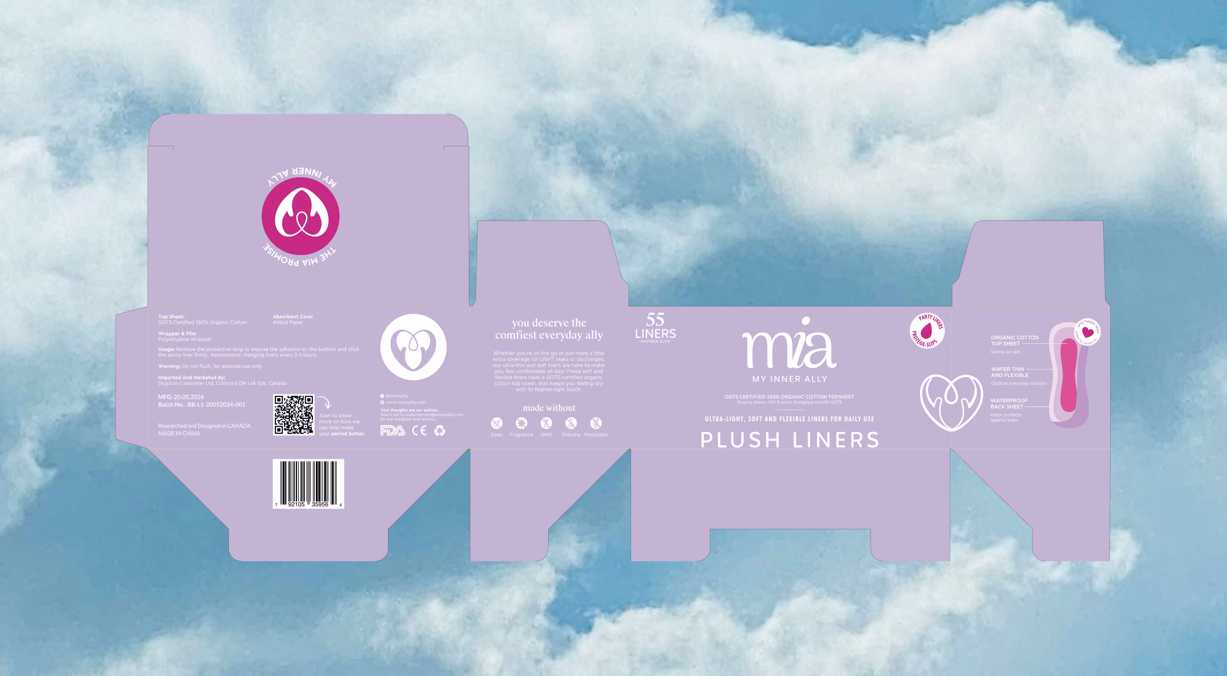 MIA - My Inner Ally – Packaging design and detail visual