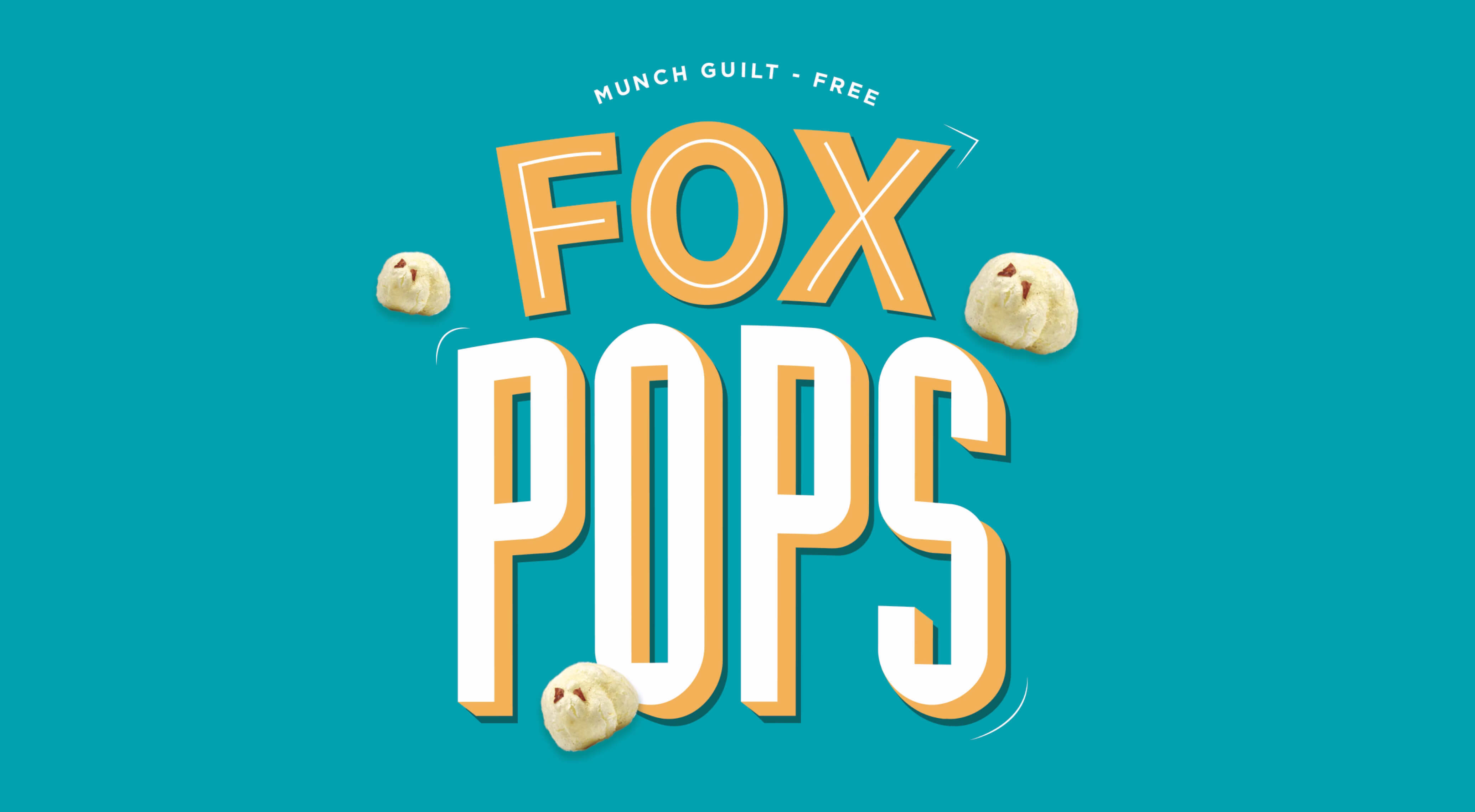 Fox Pops branding & packaging highlight