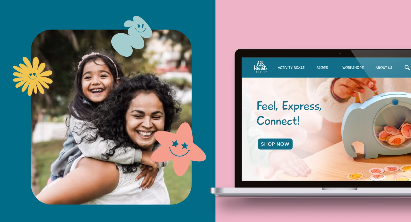 All Heart Kids – Packaging showcase and product range
