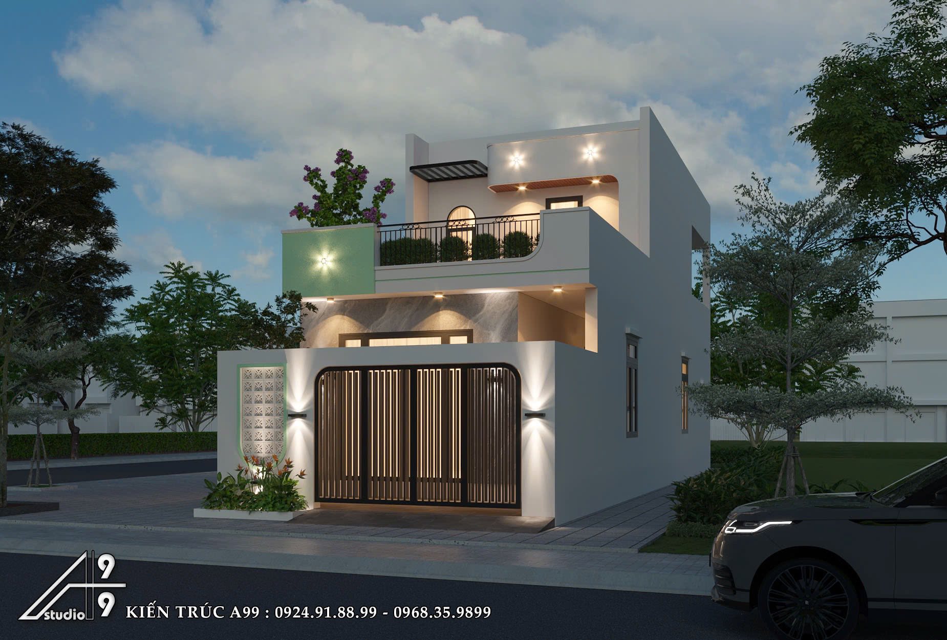 Nhà Phố 2 Tầng Sân Thượng - hình 2