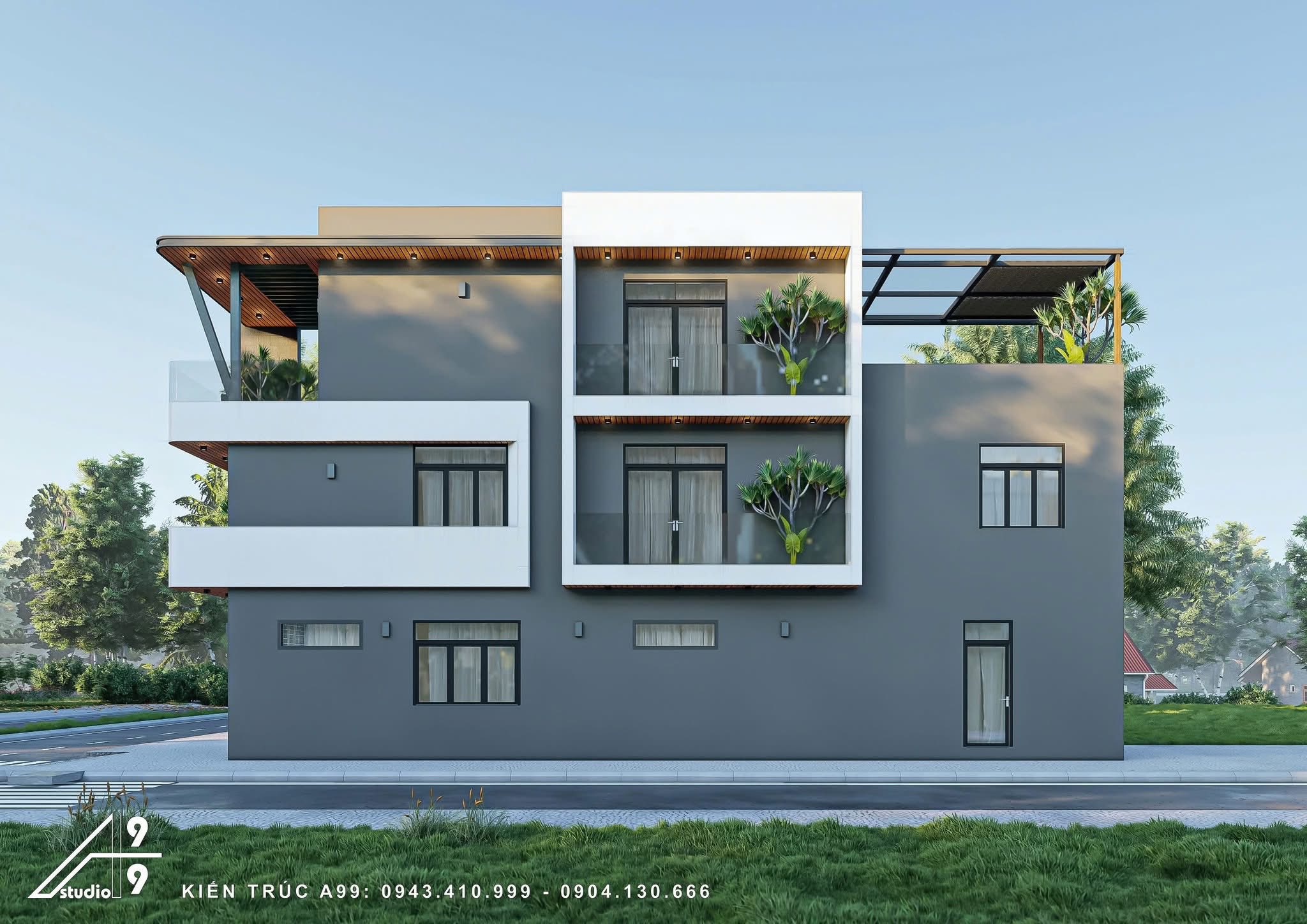 Nhà Phố 4 Tầng Tối Giản - hình 5