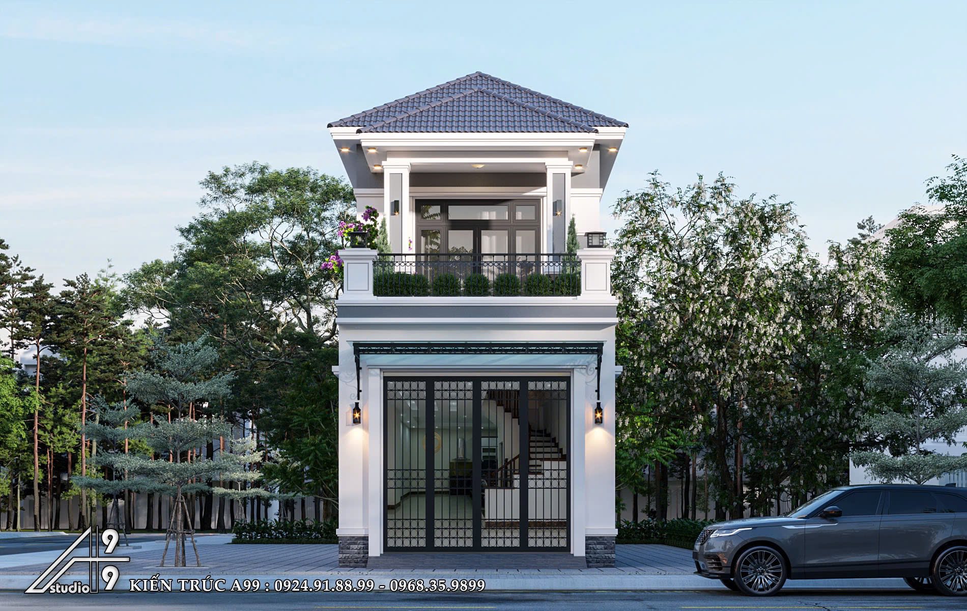 Nhà Phố 2 Tầng Mái Thái