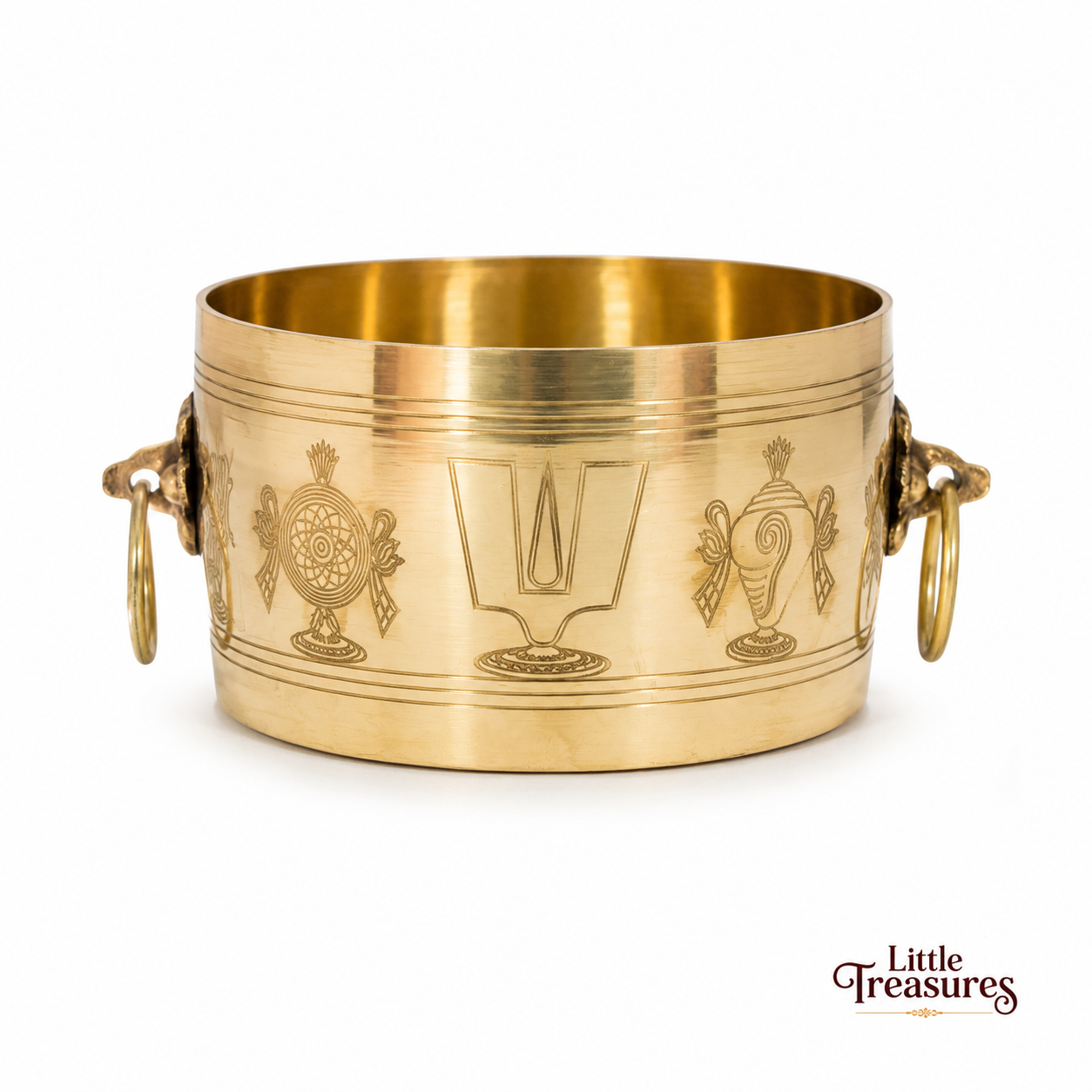 Traditional Brass Namam Pooja Bowl