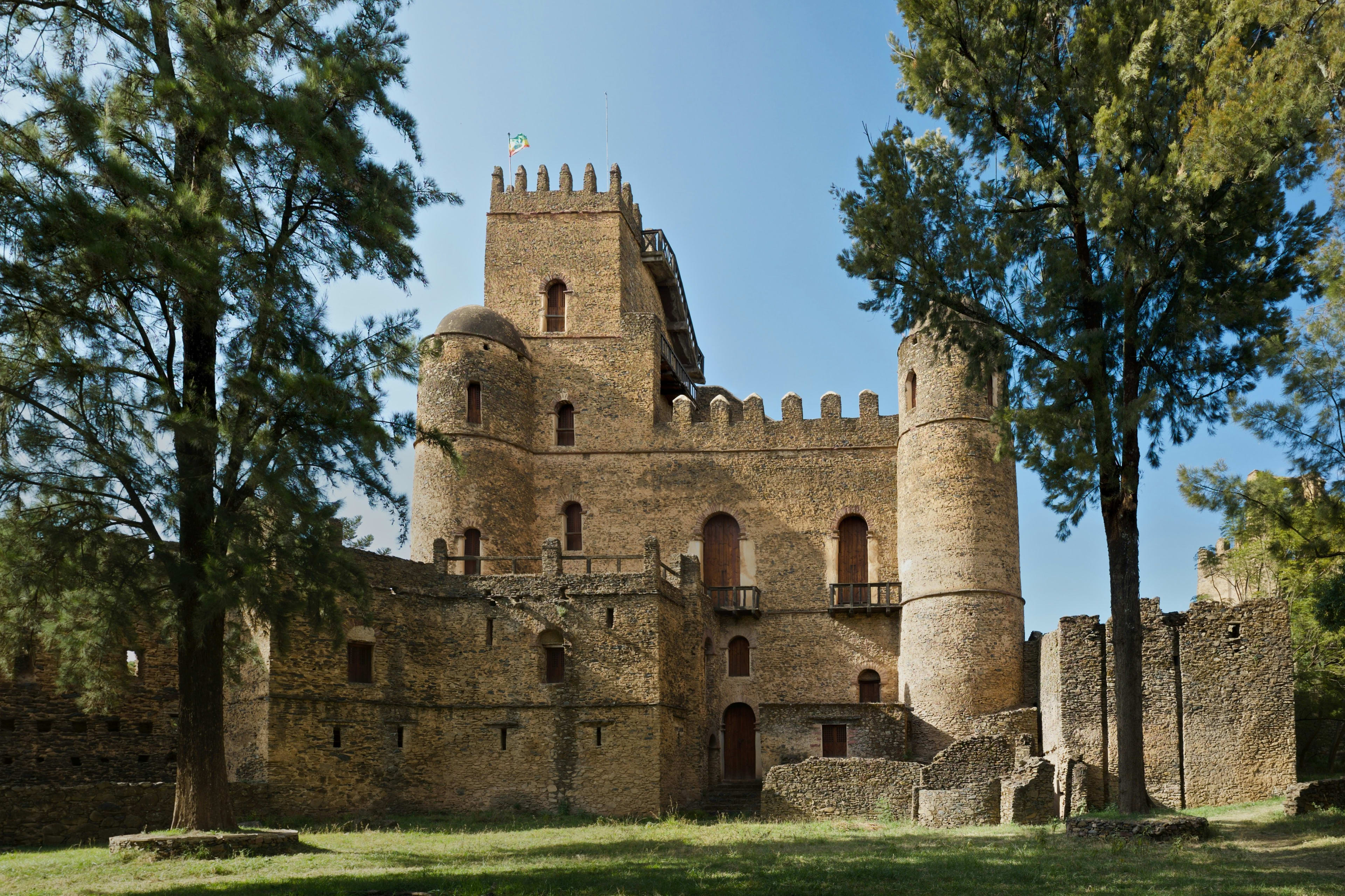 The historic royal enclosure of Gondar, Ethiopia