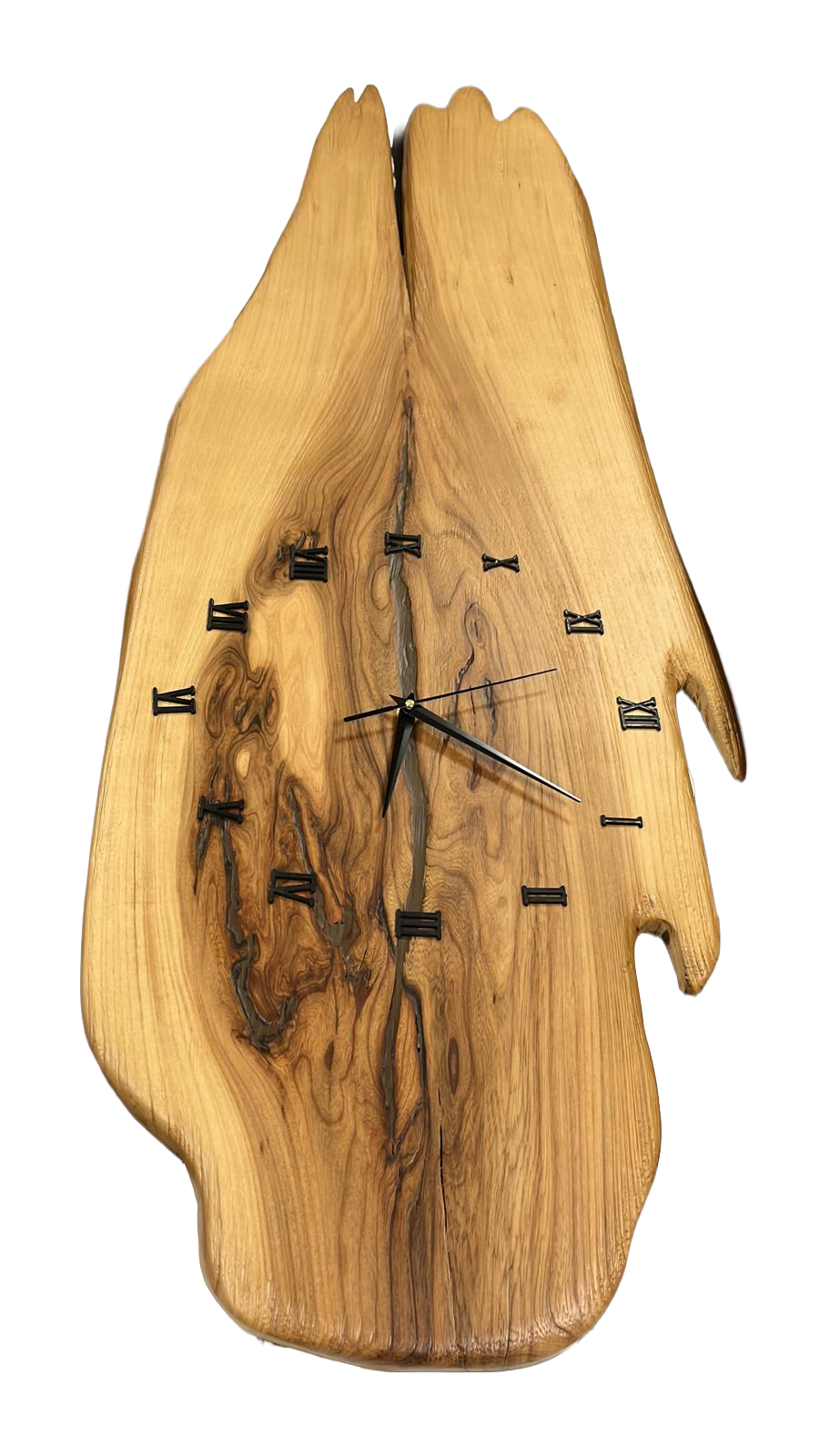 Natural Wood Wall Clock