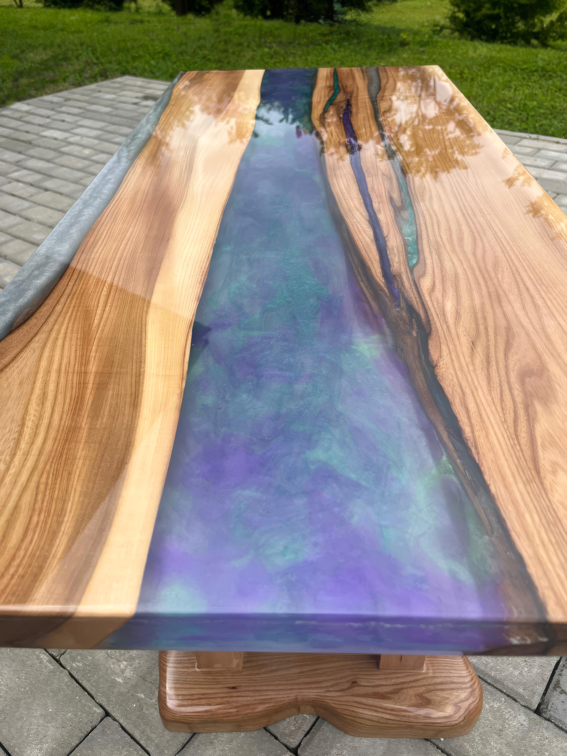 Live edge coffee table