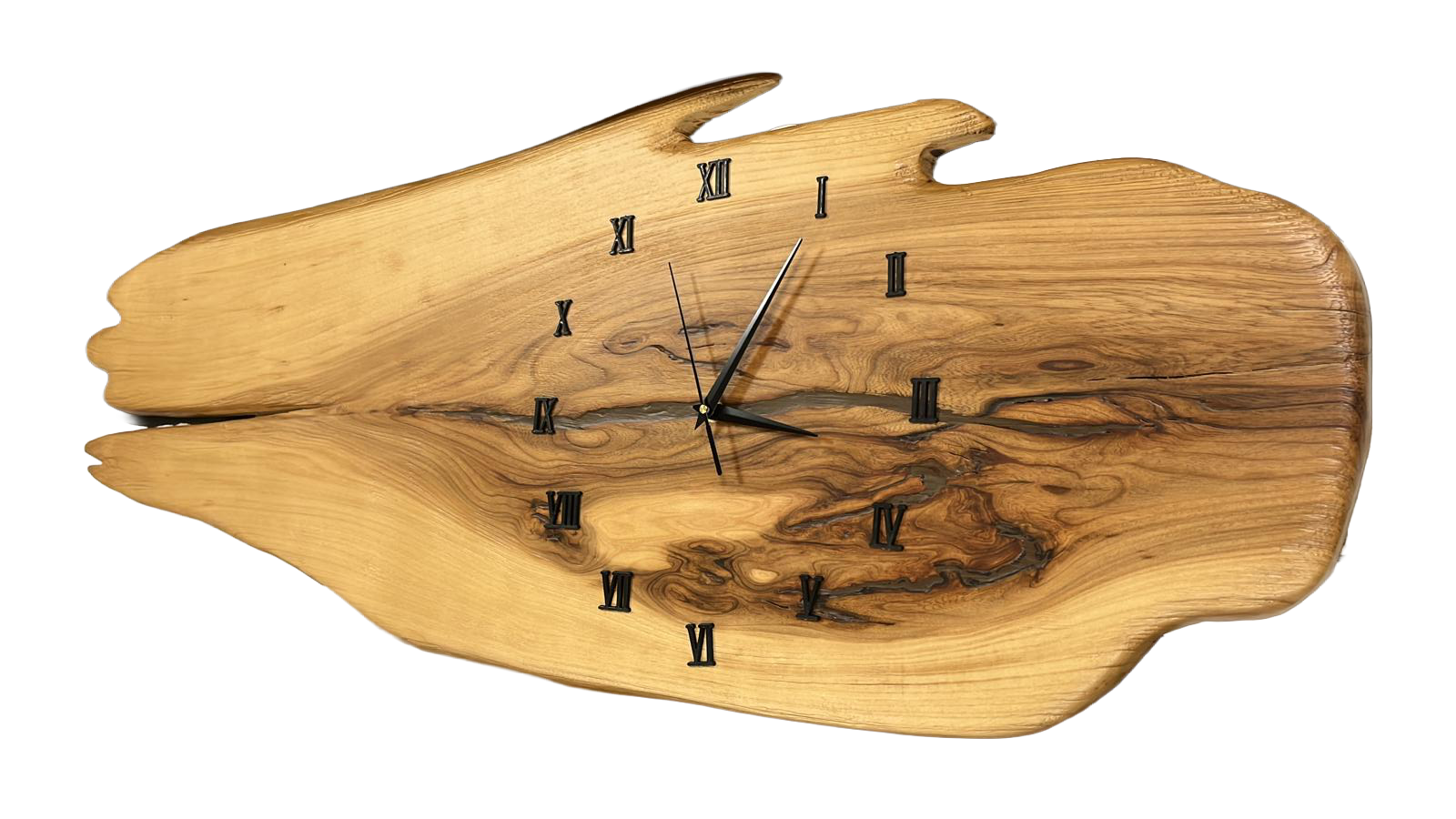 Elm Wood Wall Clock