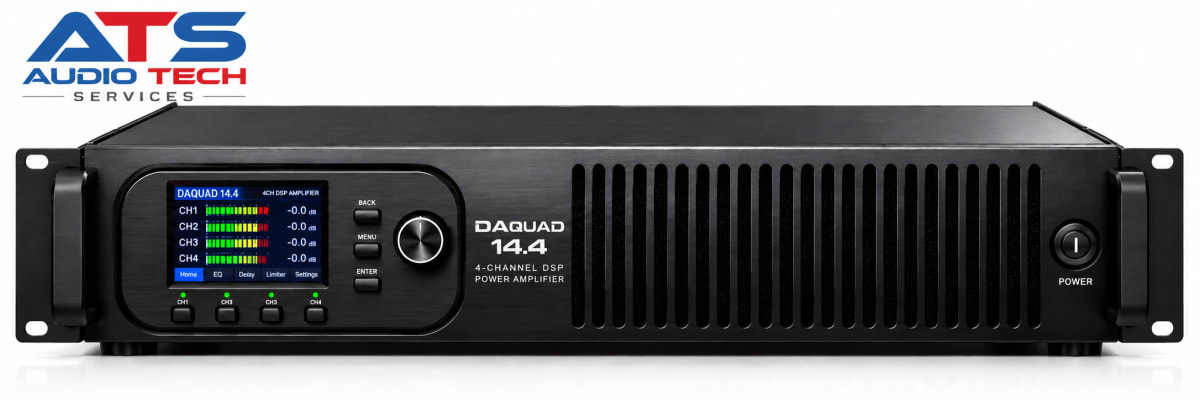 DAQUAD 14.4 DSP 4-Channel Power Amplifier
