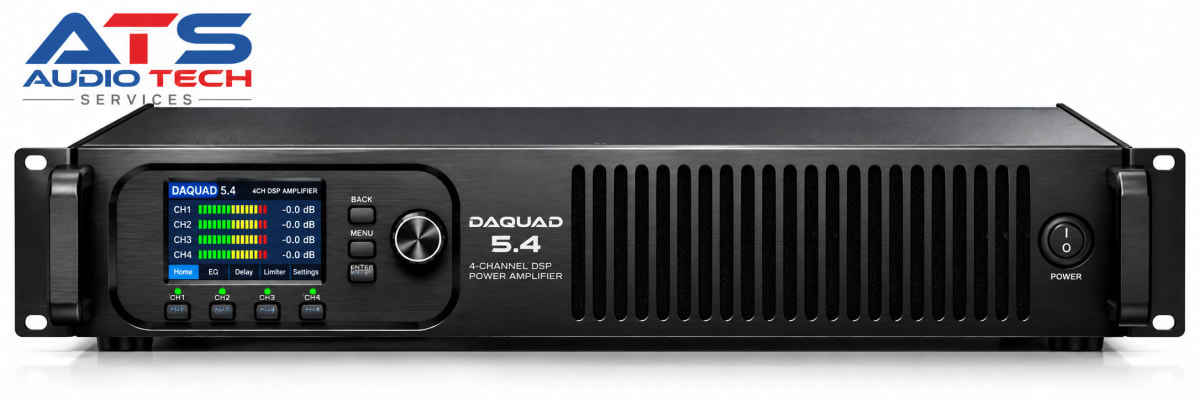DAQUAD 5.4 DSP 4-Channel Power Amplifier