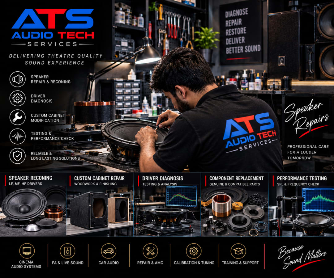 Speaker Repair & Reconing Service