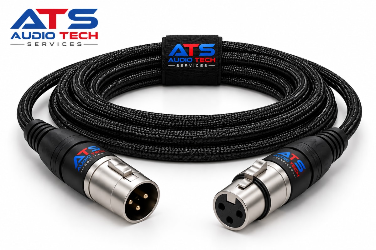 XLR Male to XLR Female Balanced Audio Cable