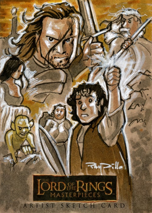 The Return of the King sketch card