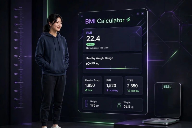 BMI Calculator – Calculate BMI, Healthy Weight, Calories & More