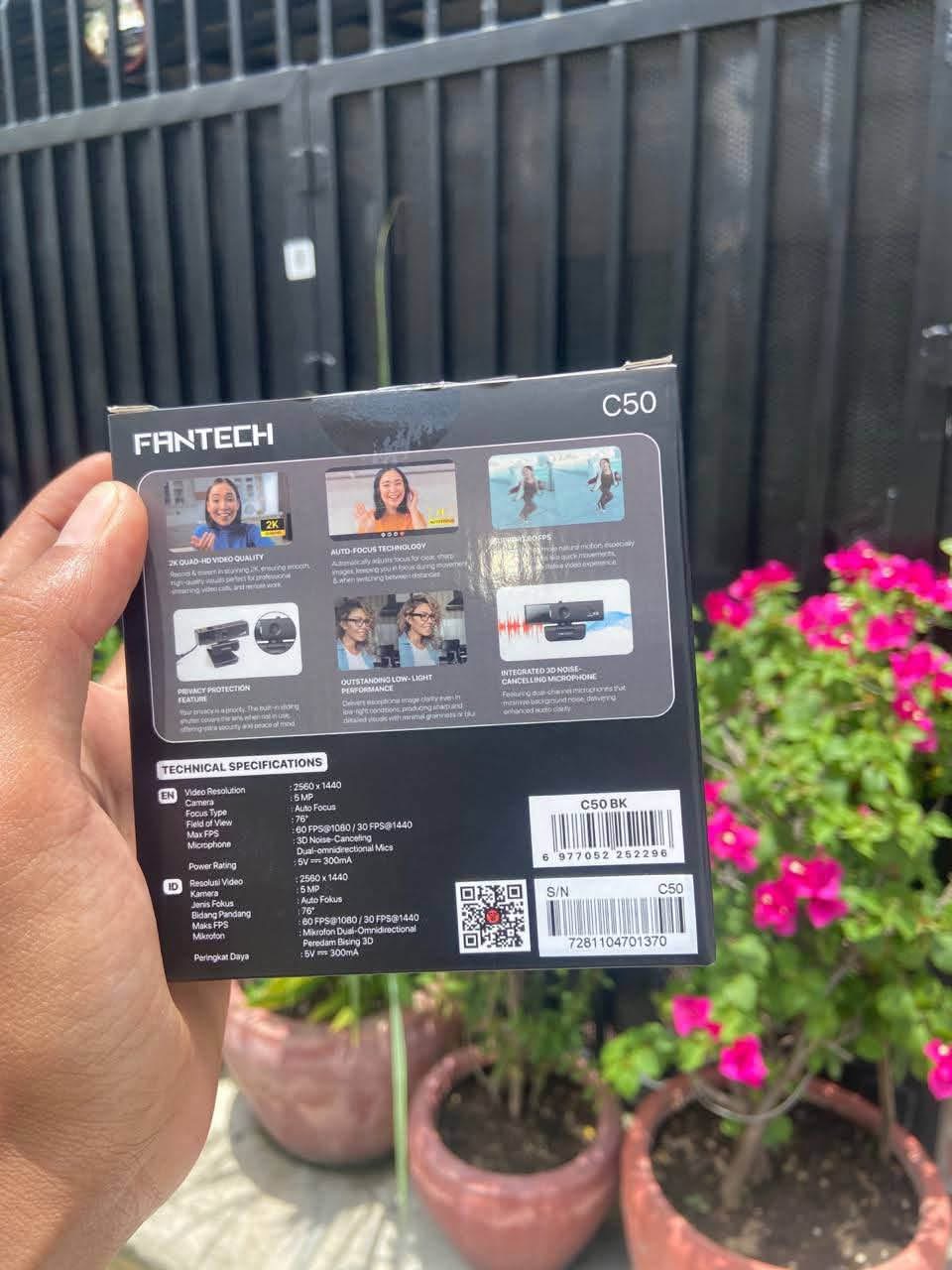 FanTech LUMINOUS C50 Webcam 📷