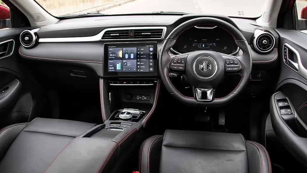 MG ZS EV — zs ev interior dashboard