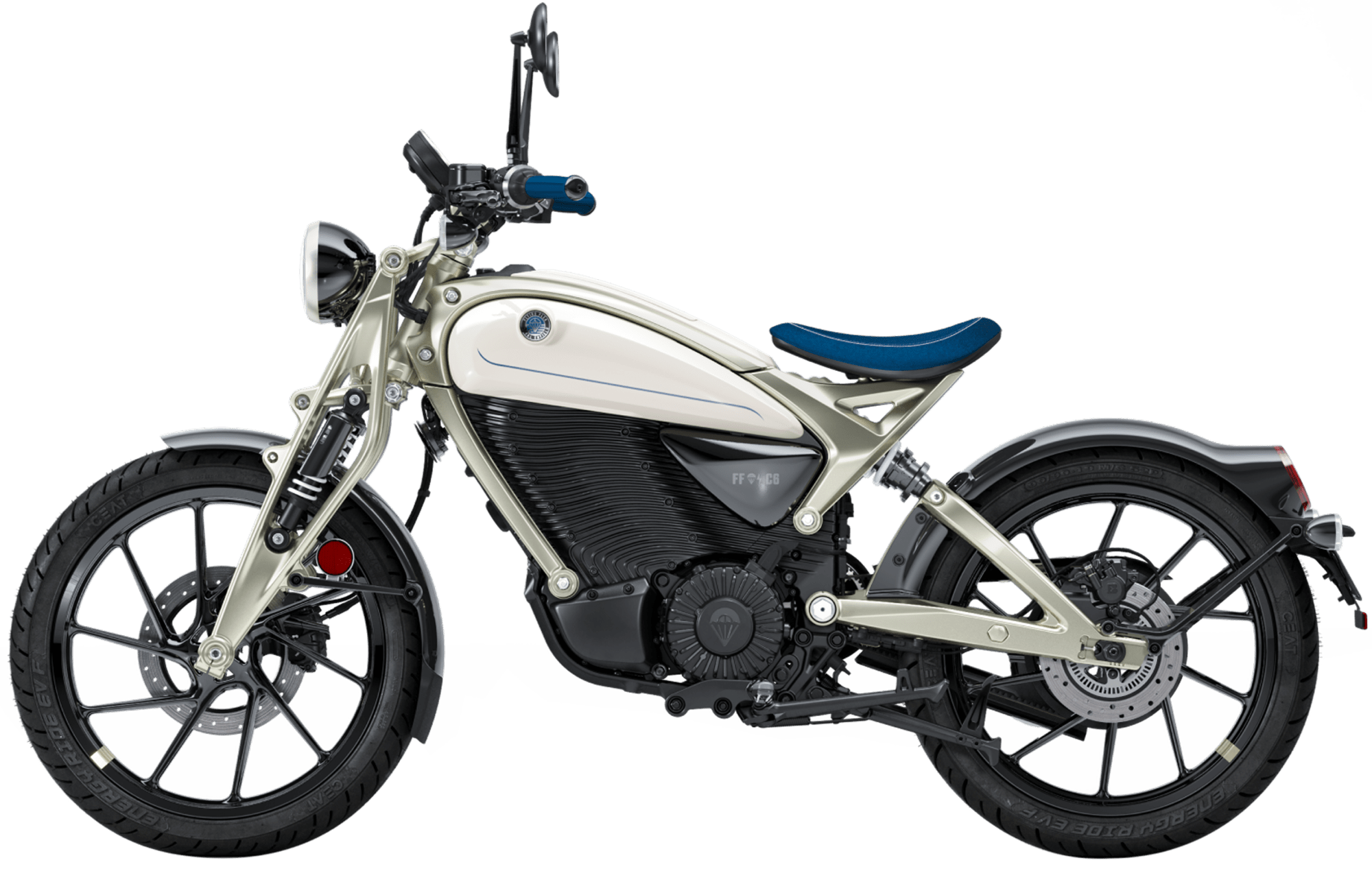 Royal Enfield Flying Flea C6 in Parachute White