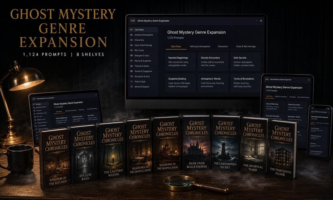 Ghost Mystery Genre Expansion banner