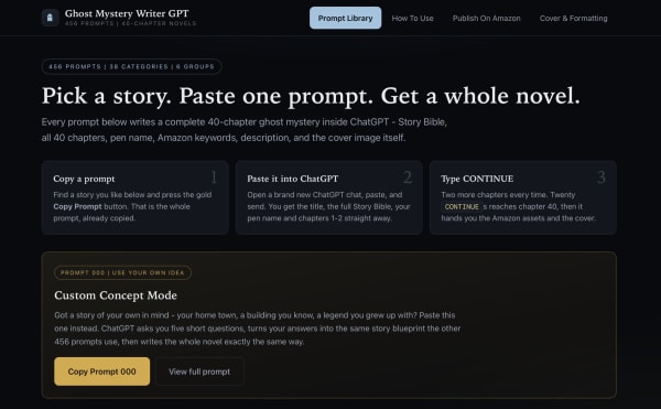 The prompt library