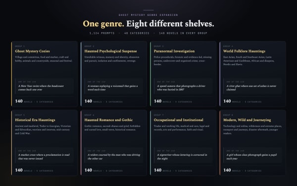 OTO1: the eight shelves