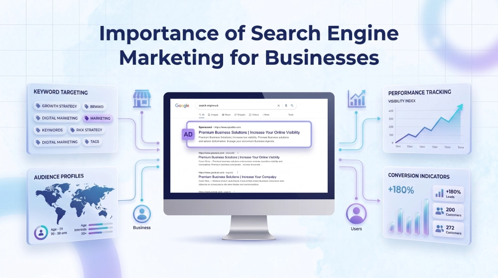 Importance Of Search Engine Marketing For Businesses Importance Of Search Engine Marketing For Businesses